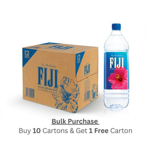 (Bulk Purchase: 10+1 Deal) Fiji Natural Artesian Water - 1.5L x 12 Bottles (Carton)