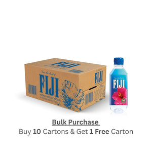 (Bulk Purchase: 10+1 Deal) Fiji Natural Artesian Water - 330ml x 24 Bottles (Carton)