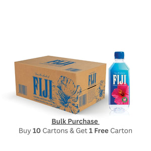 (Bulk Purchase: 10+1 Deal) Fiji Natural Artesian Water - 500ml x 24 Bottles (Carton)