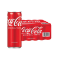 COCA COLA Original Less Sugar Can 24x320ml