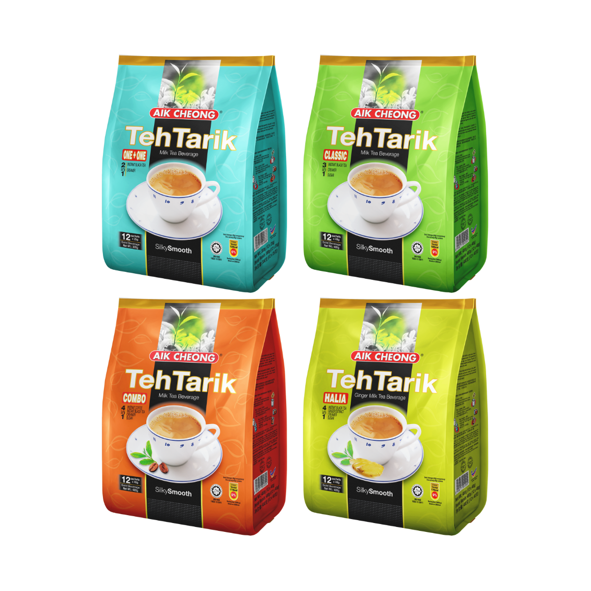 Aik Cheong Teh Tarik - Assorted (12s per pack)