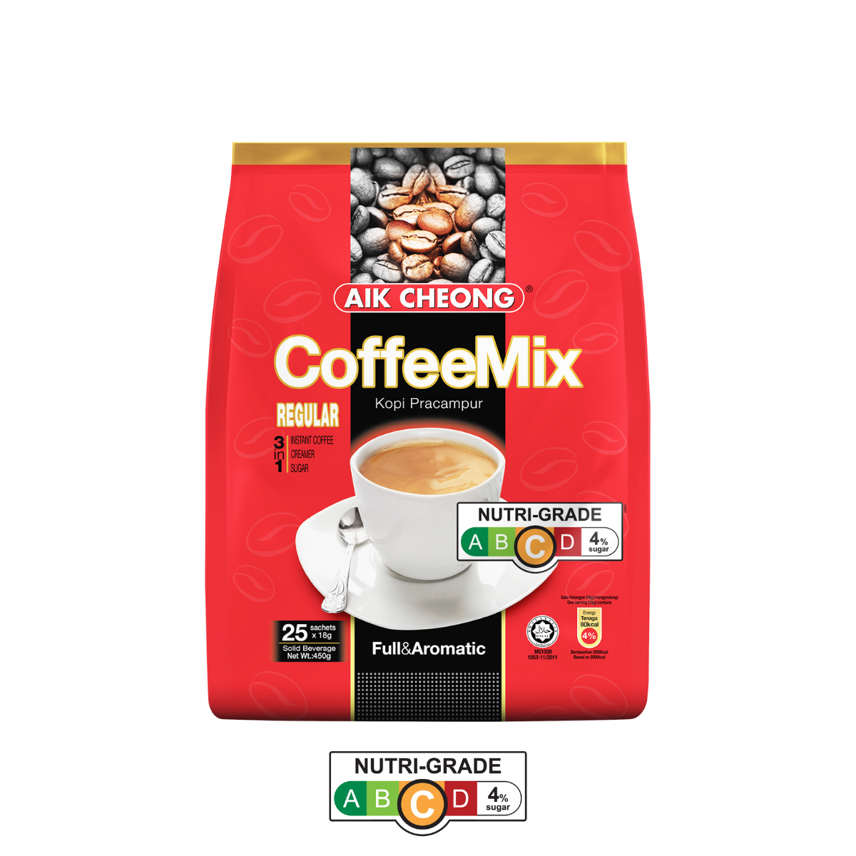 Aik Cheong Coffee Mix 3in1 - Regular / Rich