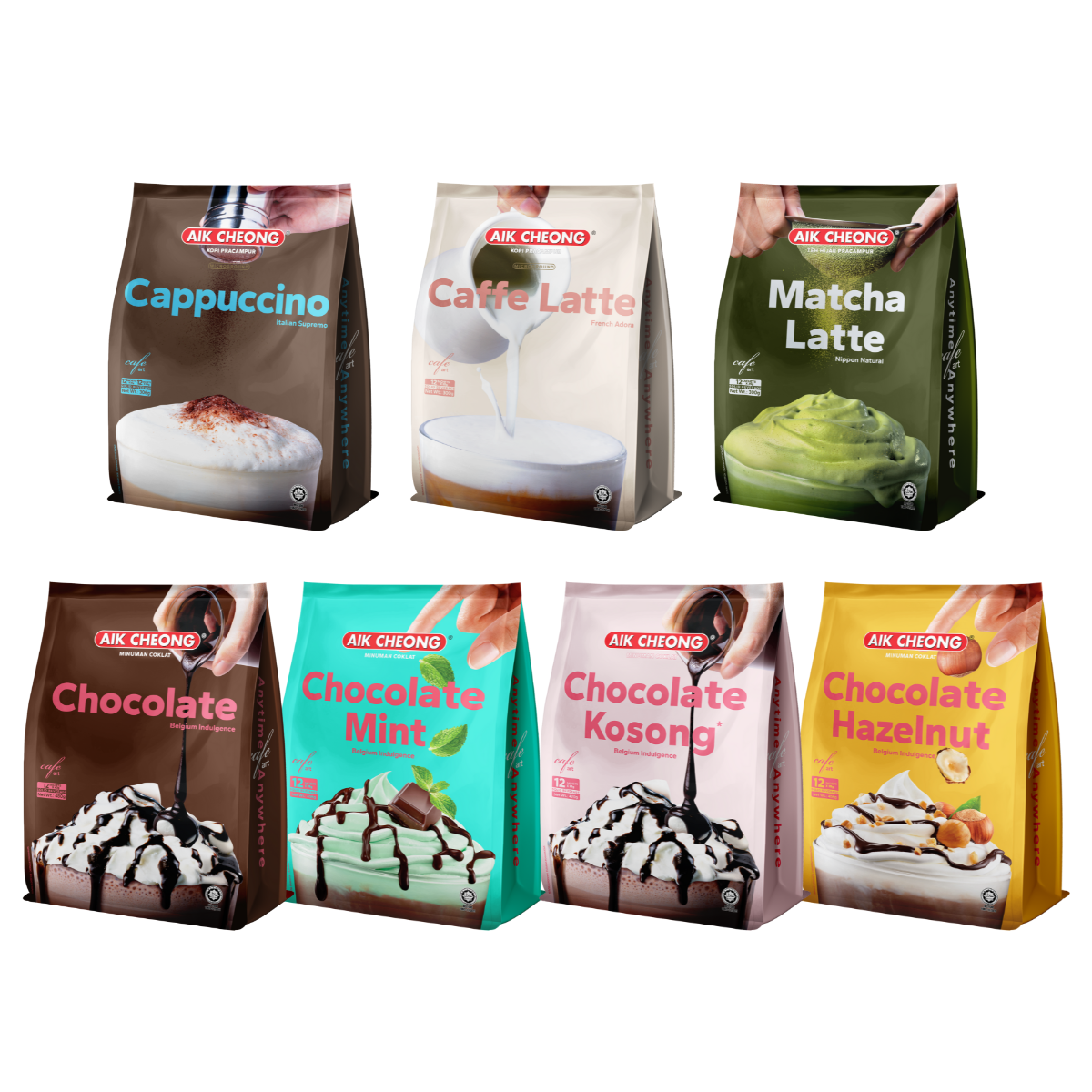 Aik Cheong Cafe Art - Assorted Flavors (12s per pack)