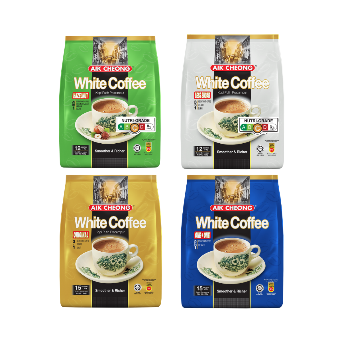 Aik Cheong White Coffee - Assorted
