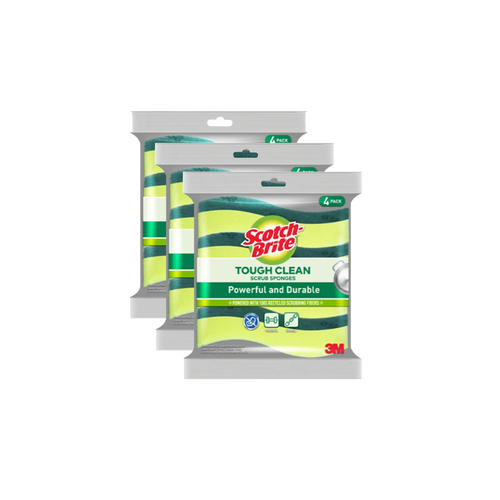 3M Scotch-Brite Tough Clean Scrub Sponge