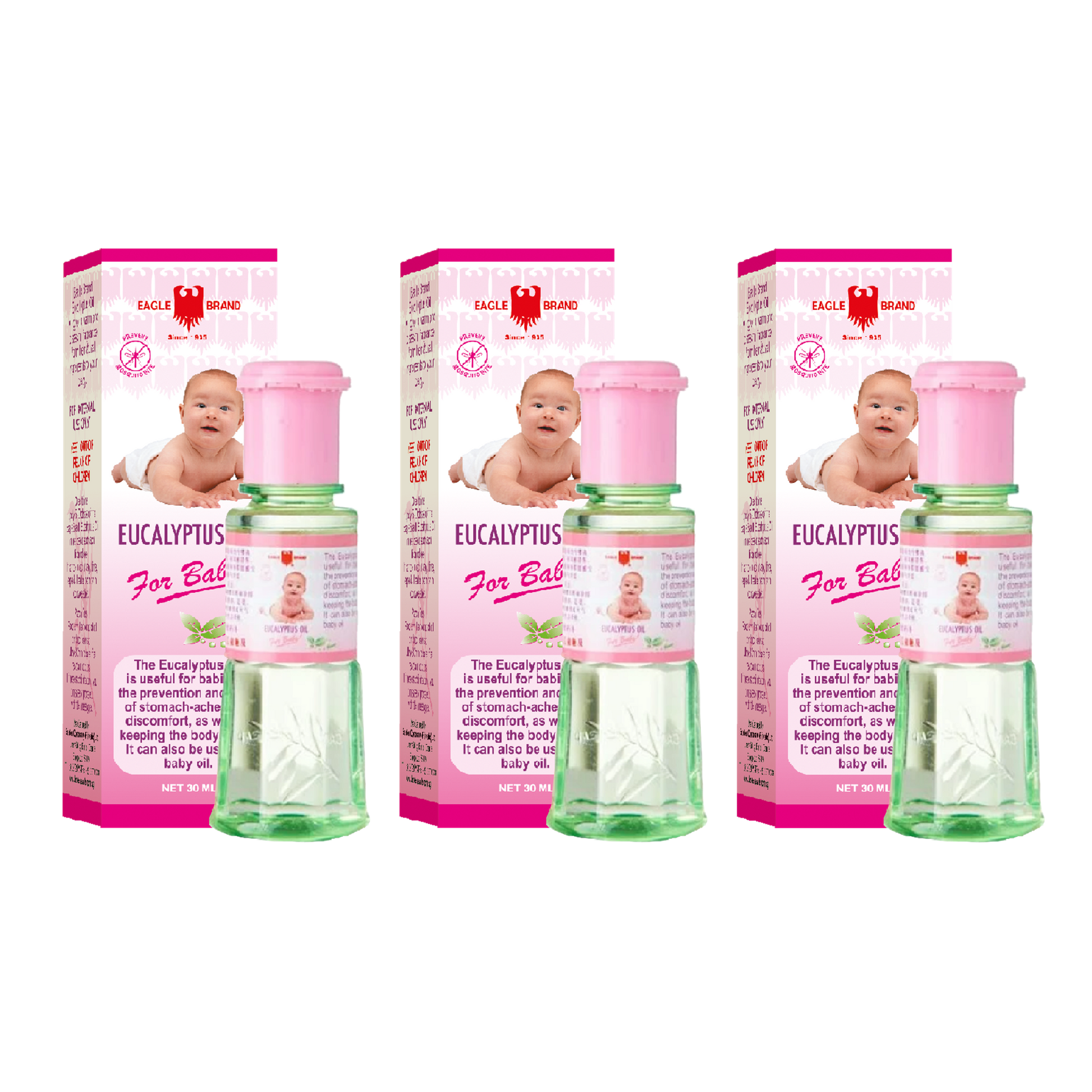 Eagle Brand Eucalyptus Baby Oil 30ml