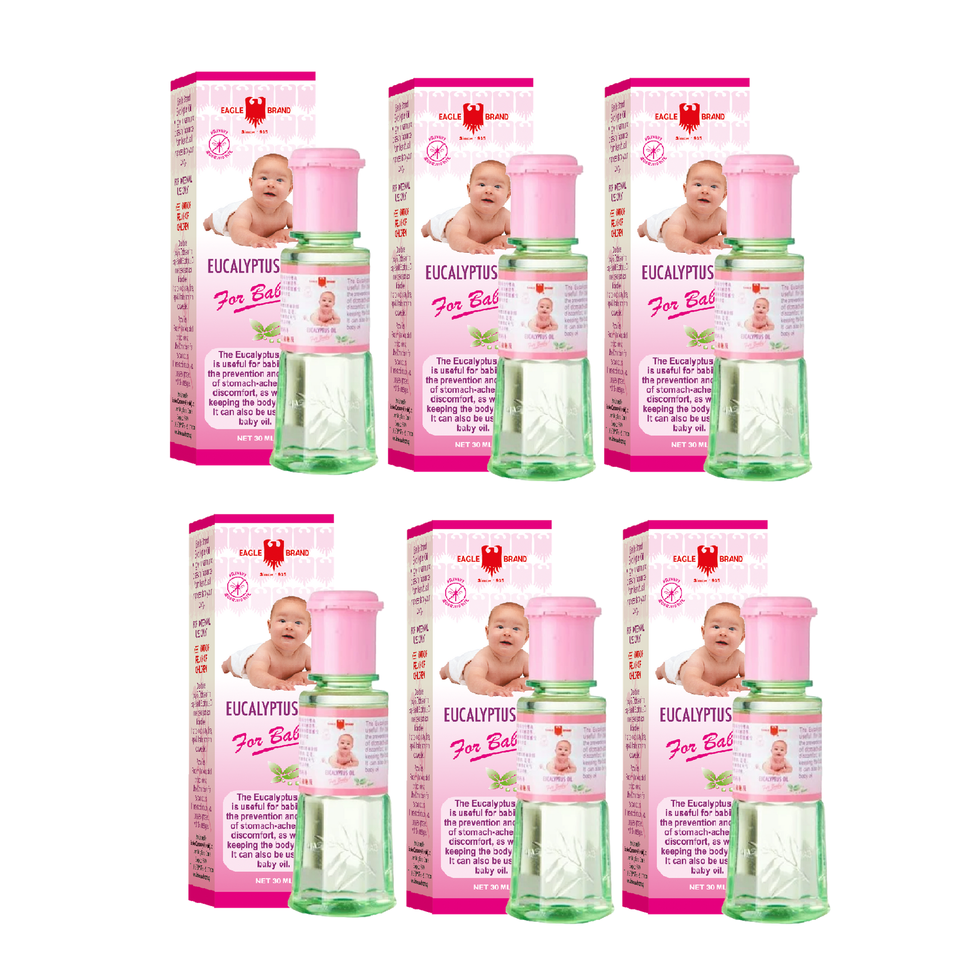 Eagle Brand Eucalyptus Baby Oil 30ml