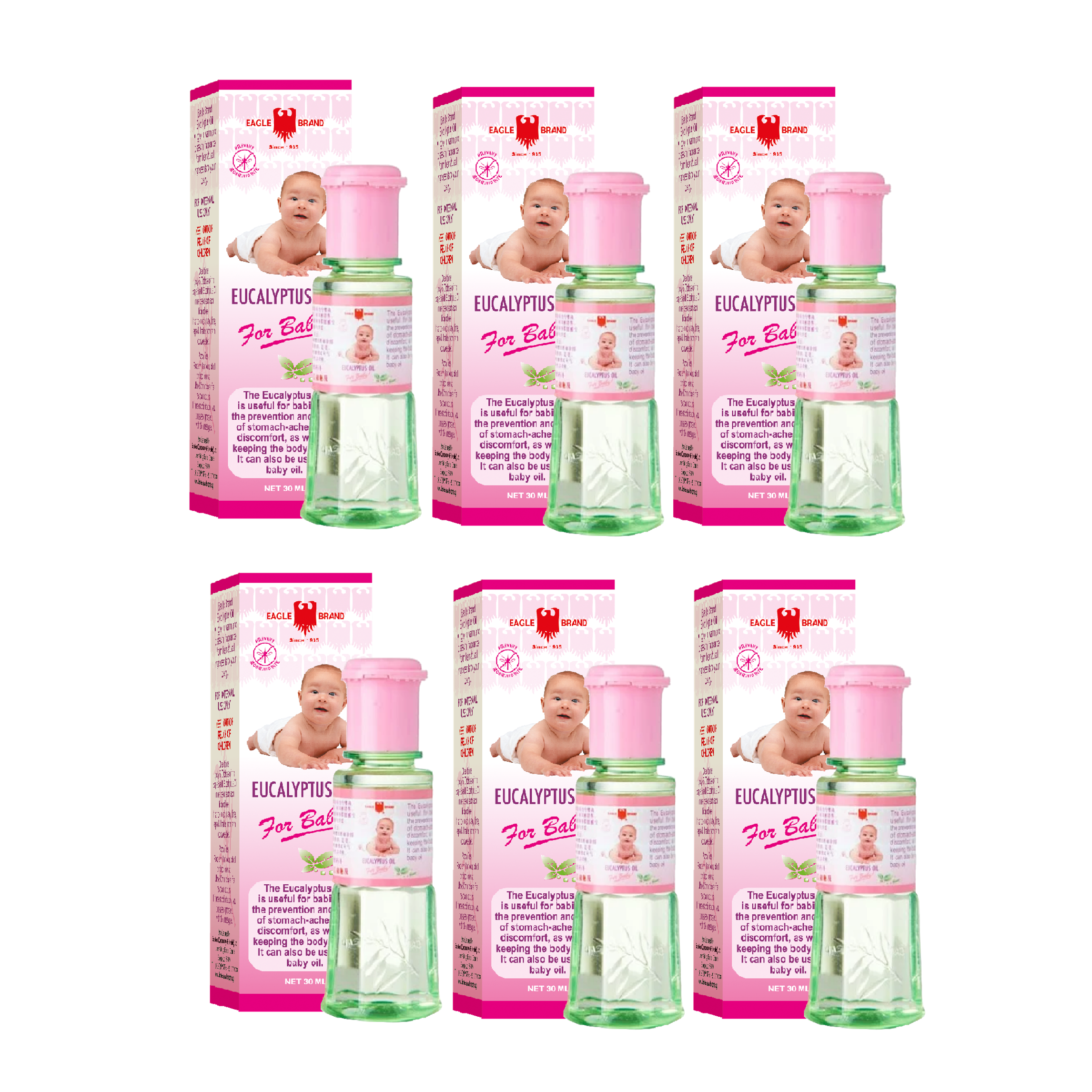 Eagle Brand Eucalyptus Baby Oil 30ml