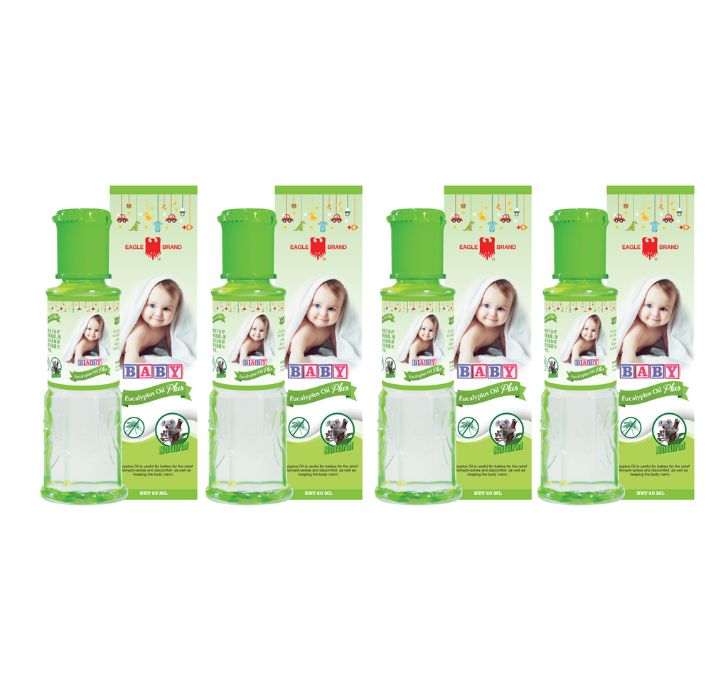 Eagle Brand Eucalyptus Baby Oil Plus 60ml