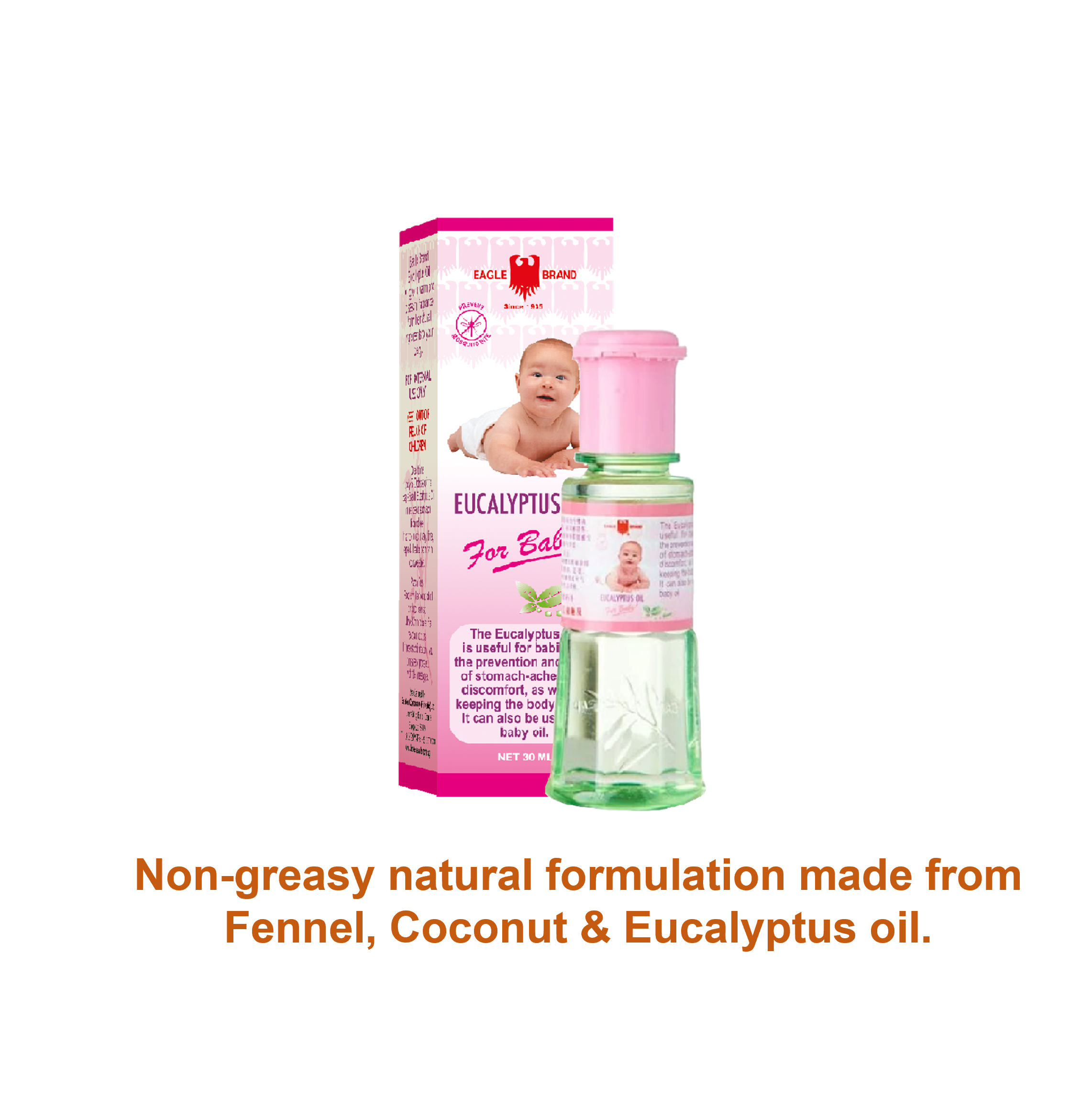 Eagle Brand Eucalyptus Baby Oil 30ml