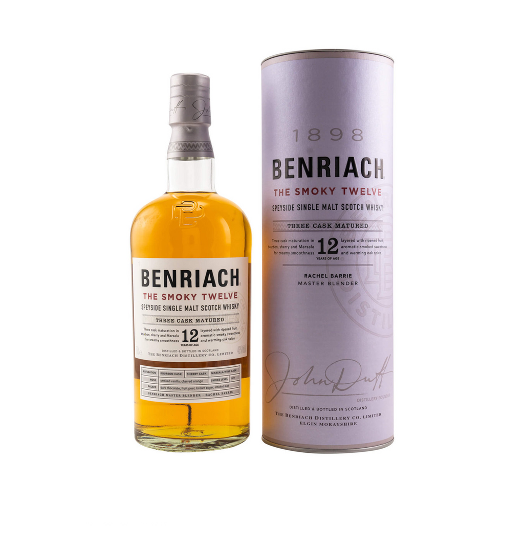 Benriach 12 YO The Smoky Twelve Scotch Single Malt Whisky 700ml