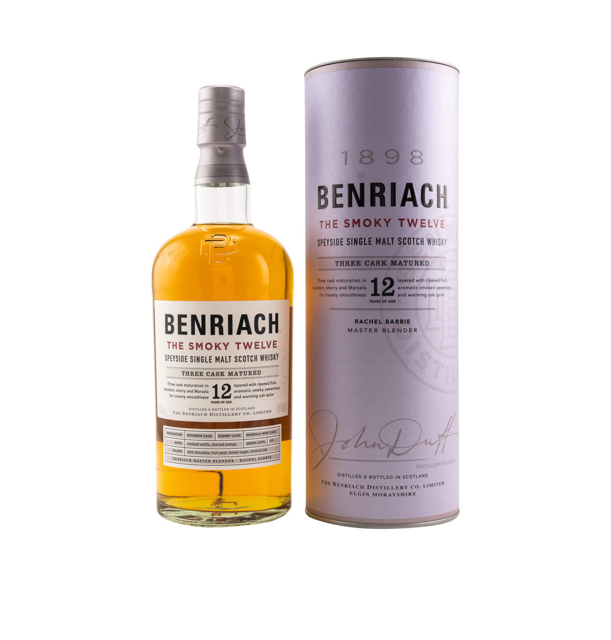 Benriach 12 YO The Smoky Twelve Scotch Single Malt Whisky 700ml