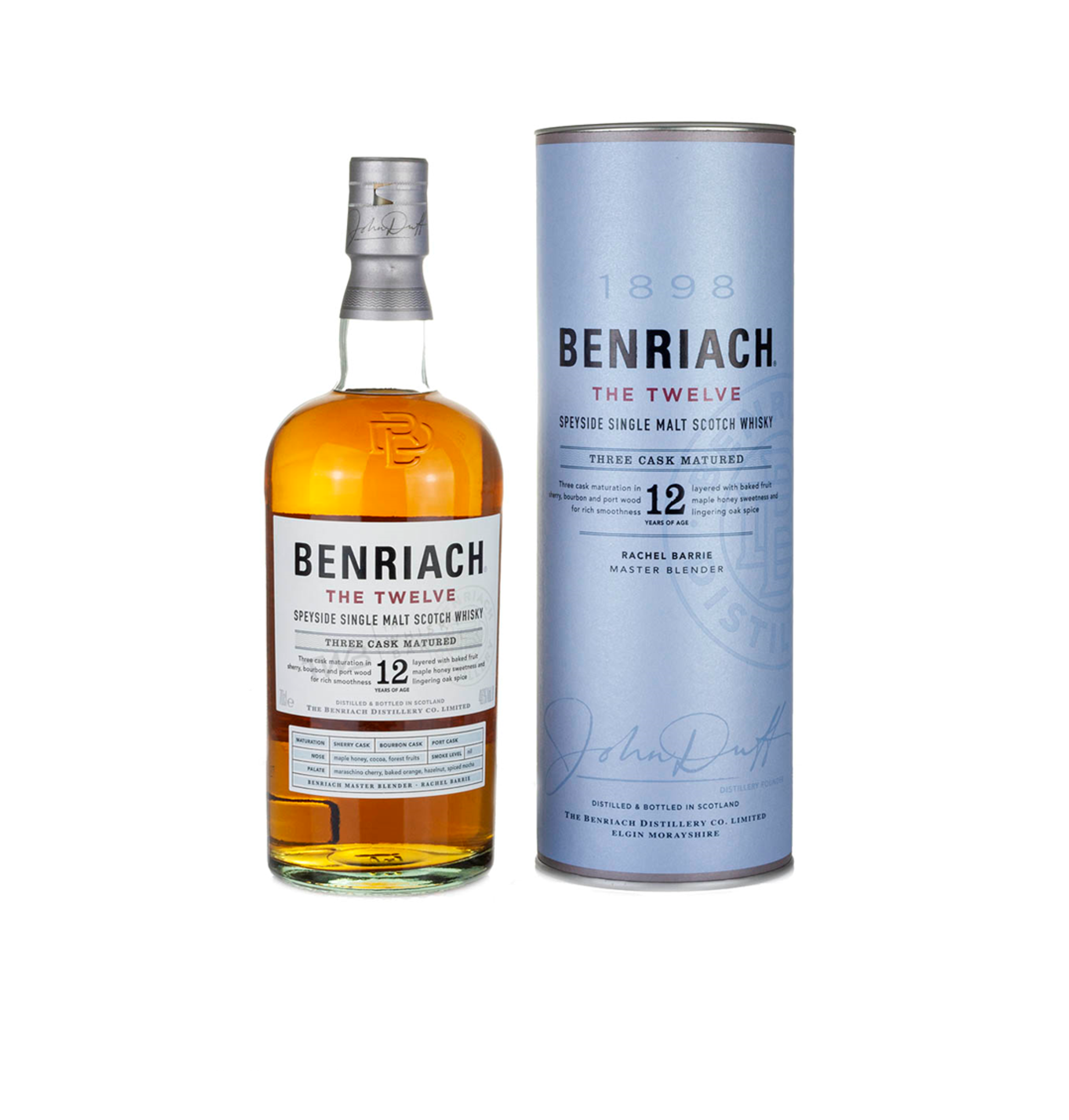 Benriach 12 YO The Twelve Scotch Single Malt Whisky 700ml