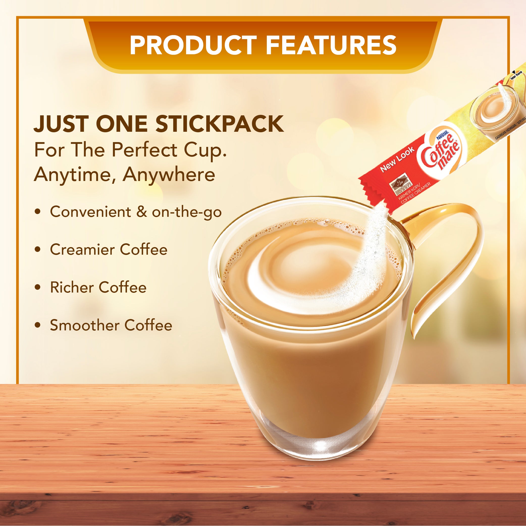 COFFEE-MATE Coffee Creamer - 5g x 500 Sticks