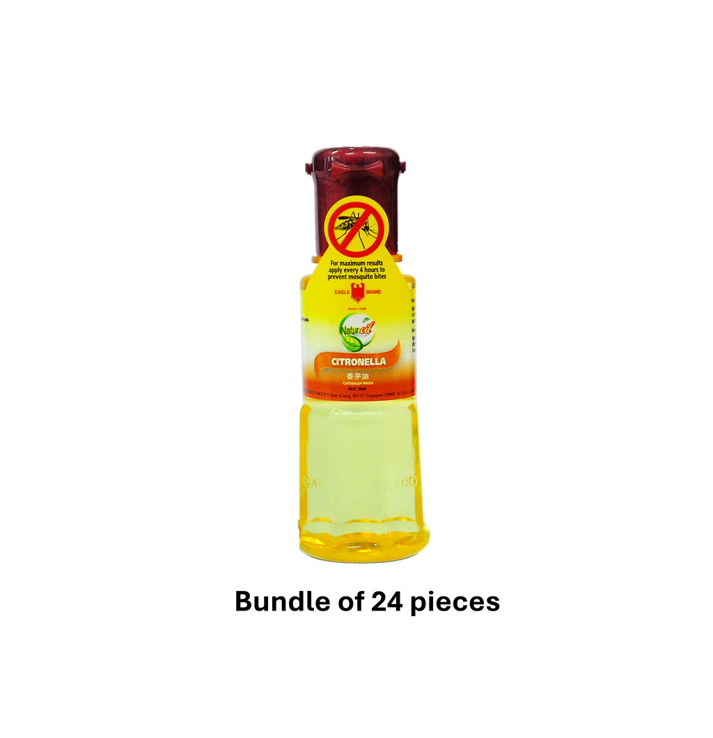 Eagle Brand Naturoil Citronella Oil 30ml (Plastic Bottle) Mosquito Repellent