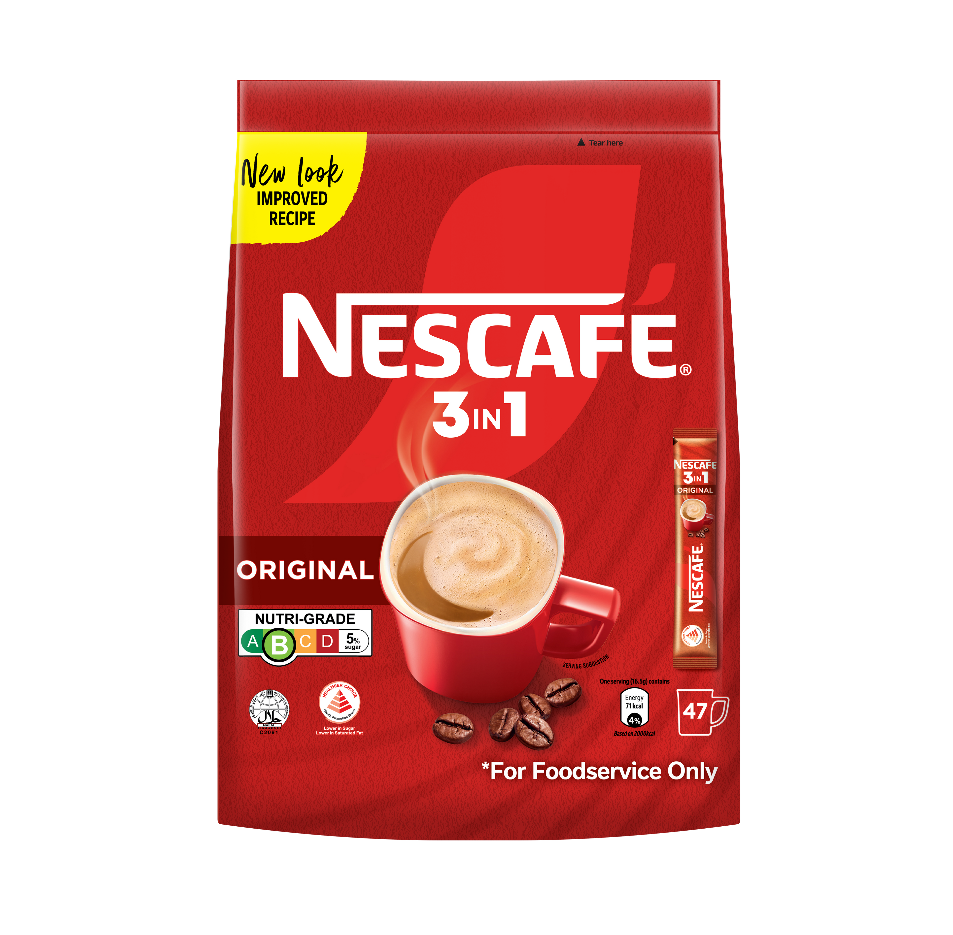 NESCAFE 3-in-1 Original - 16.5g x 47sticks