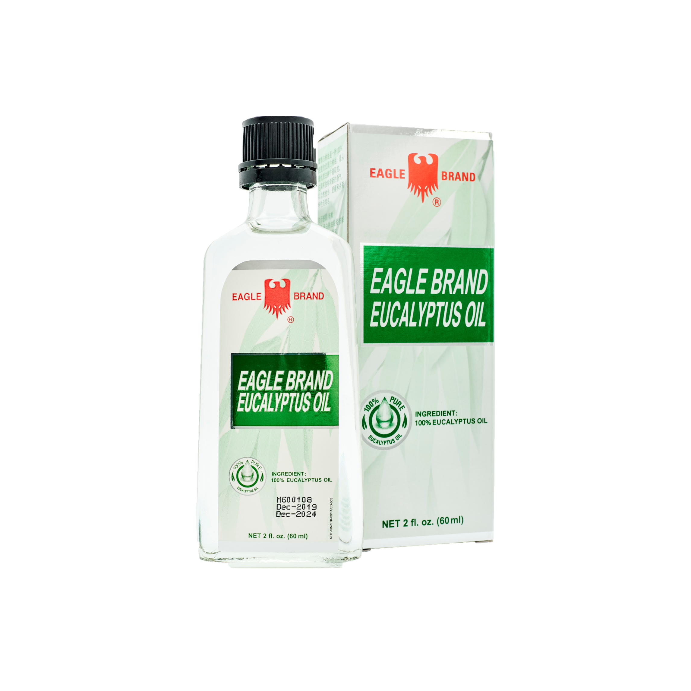 Eagle Brand 100% Pure Eucalyptus Oil 60ml