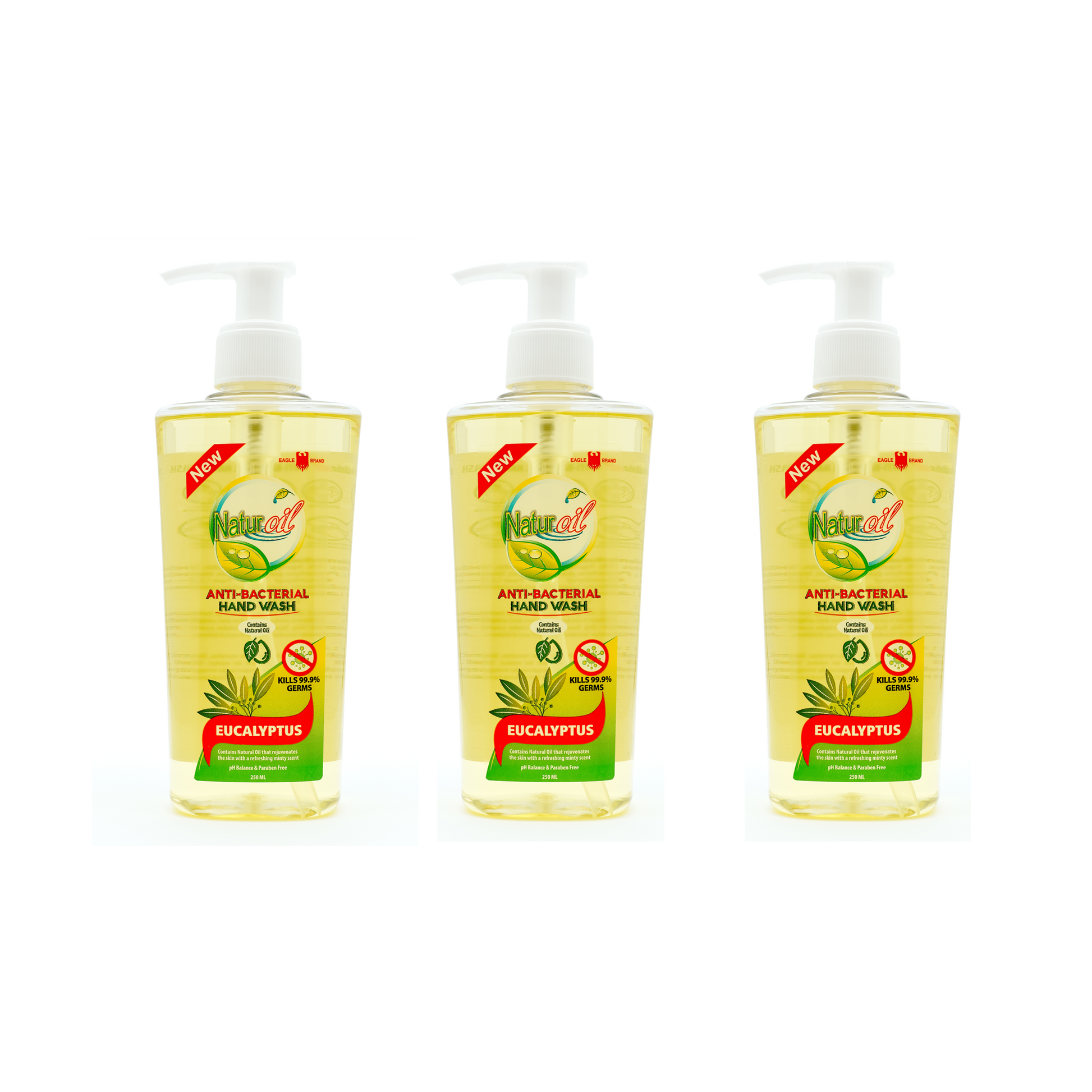 Eagle Brand Naturoil Eucalyptus Hand Wash 250ml