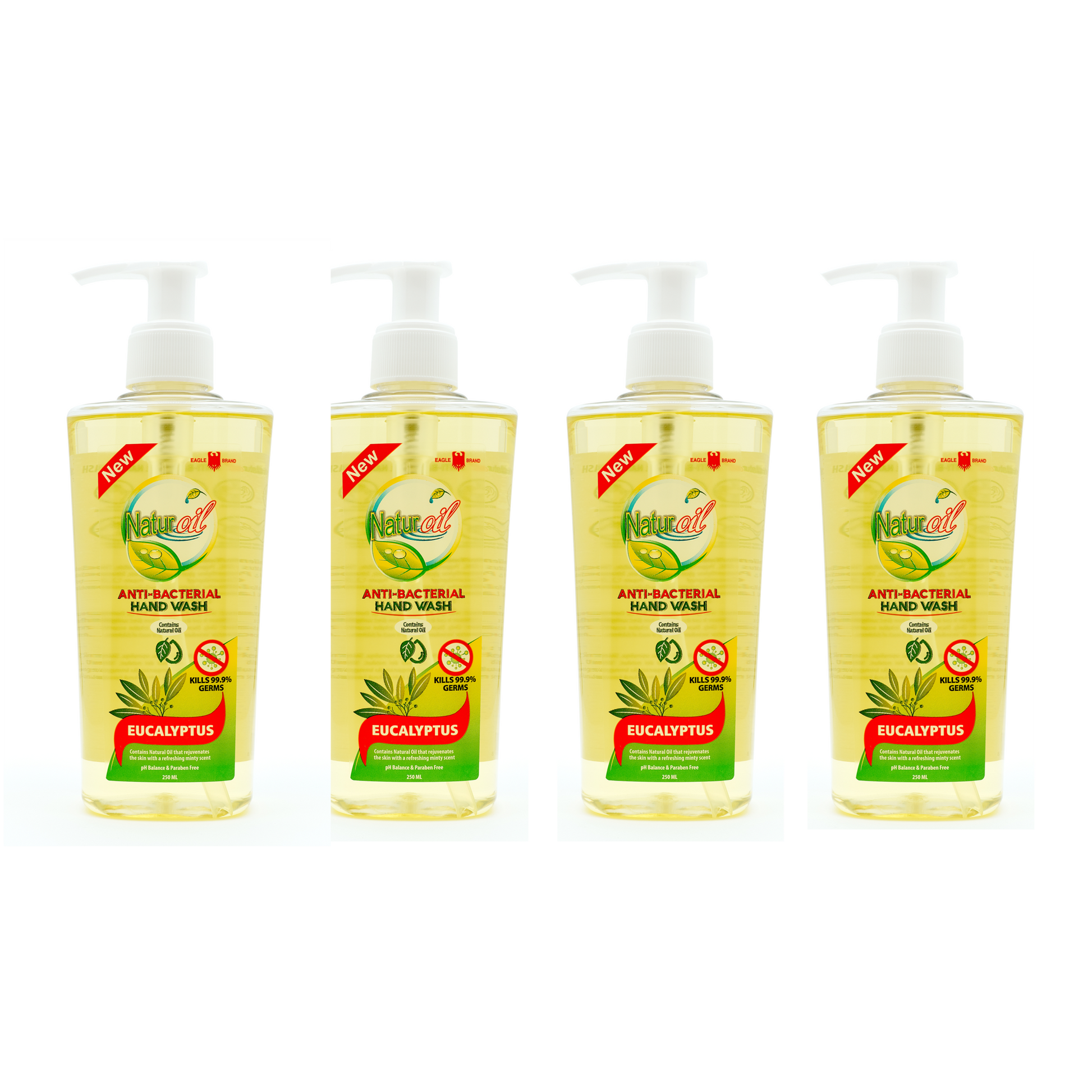 Eagle Brand Naturoil Eucalyptus Hand Wash 250ml