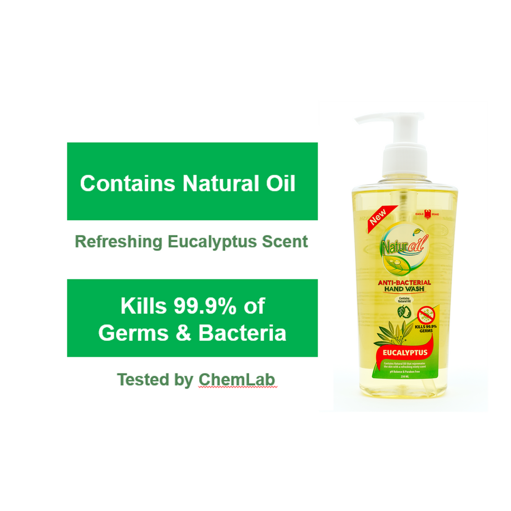 Eagle Brand Naturoil Eucalyptus Hand Wash 250ml