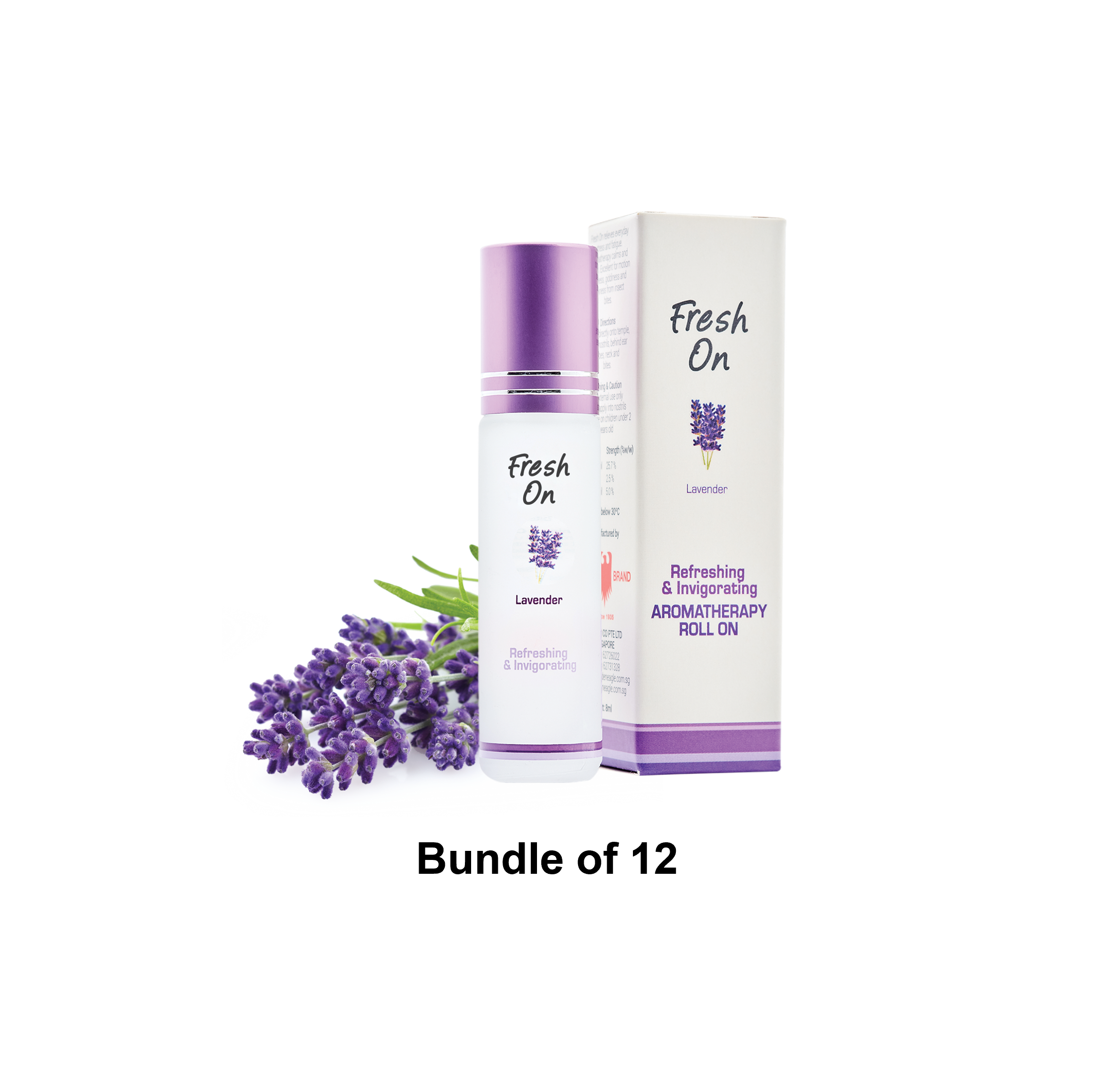 Fresh On Aromatherapy Roll On Lavender 8ml