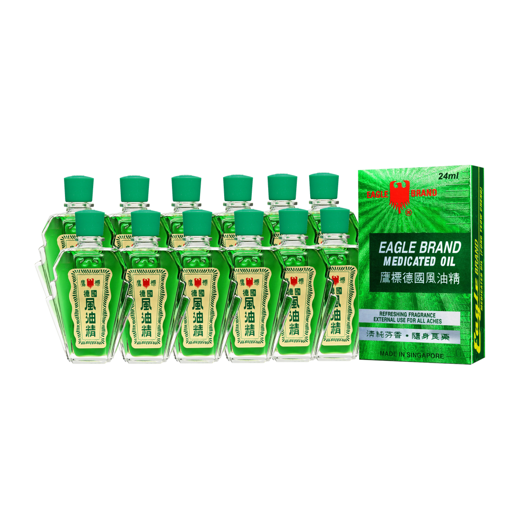 Eagle Brand Green Medicated Oil 24ml (SG Formulation)