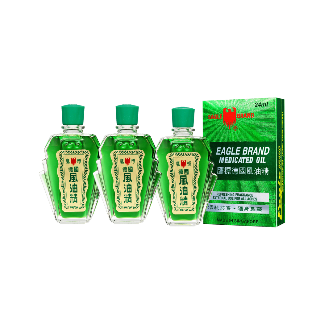 Eagle Brand Green Medicated Oil 24ml (SG Formulation)