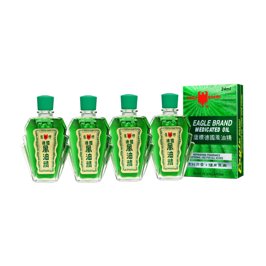Eagle Brand Green Medicated Oil 24ml (SG Formulation)