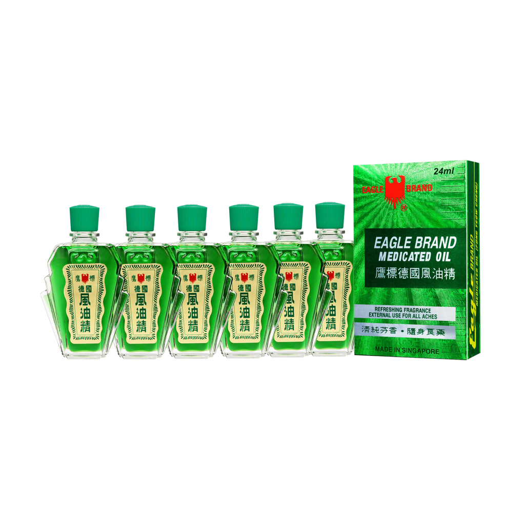 Eagle Brand Green Medicated Oil 24ml (SG Formulation)