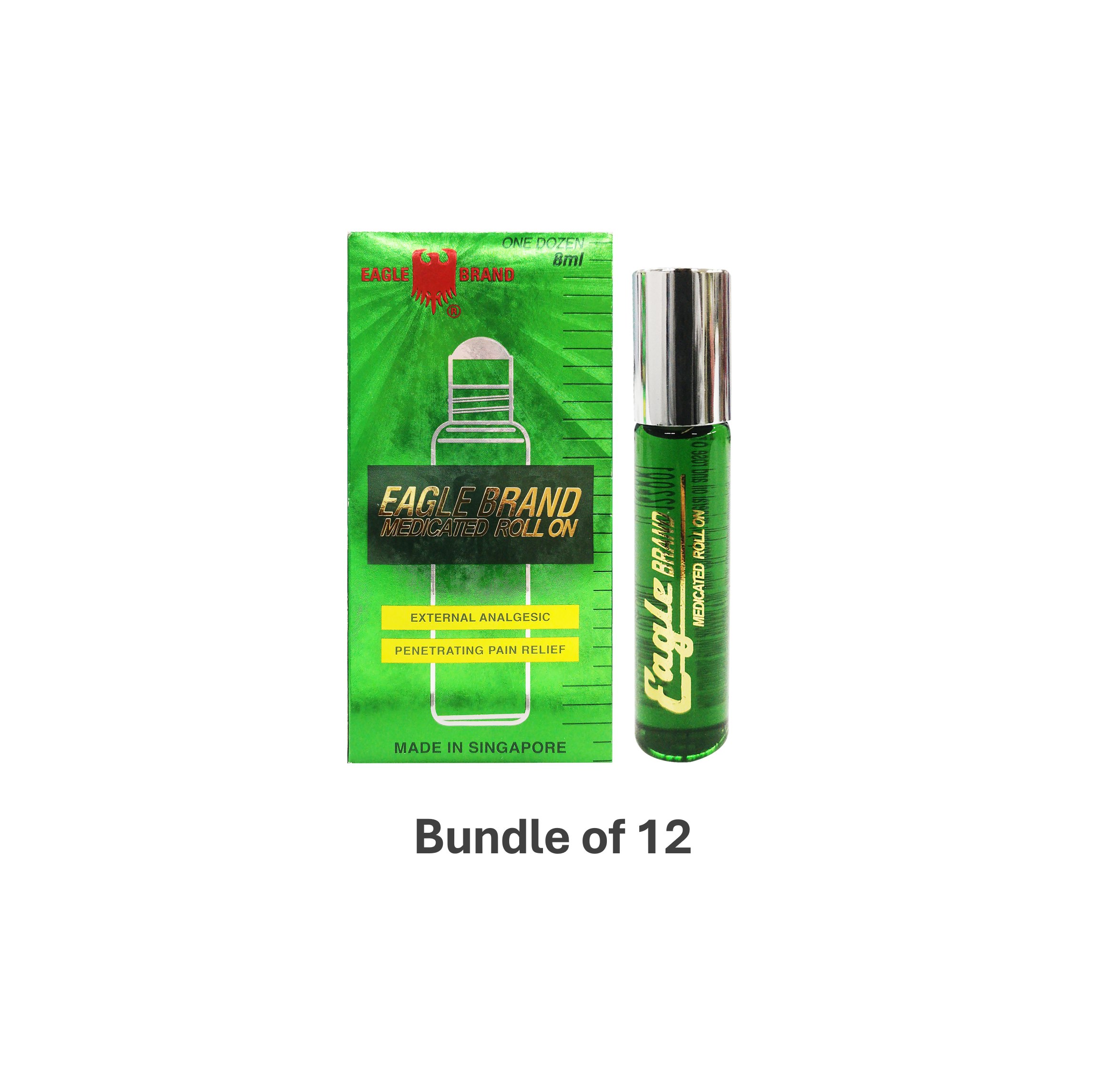 Eagle Brand Green Medicated Roll On 8ml