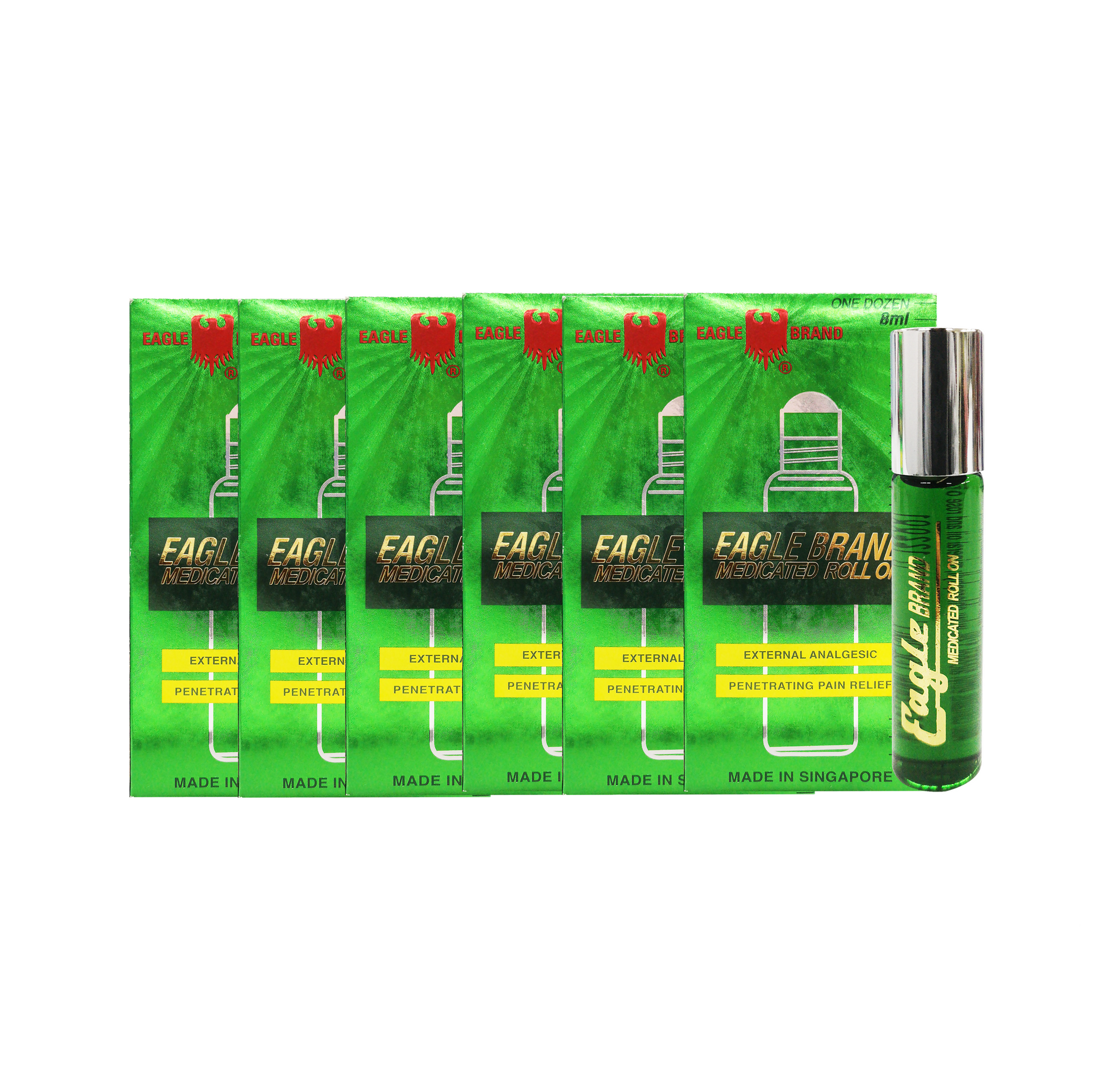 Eagle Brand Green Medicated Roll On 8ml