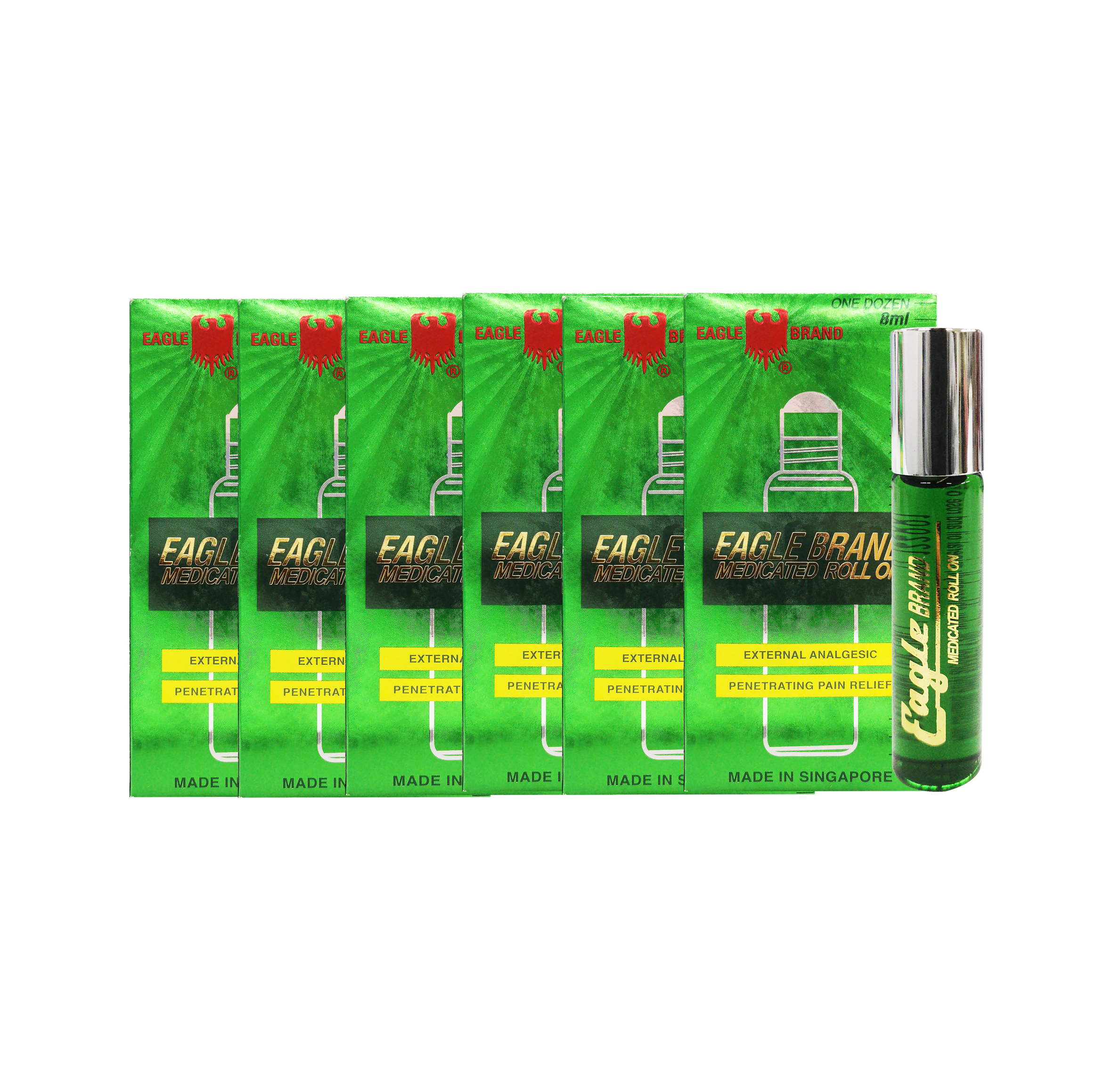 Eagle Brand Green Medicated Roll On 8ml