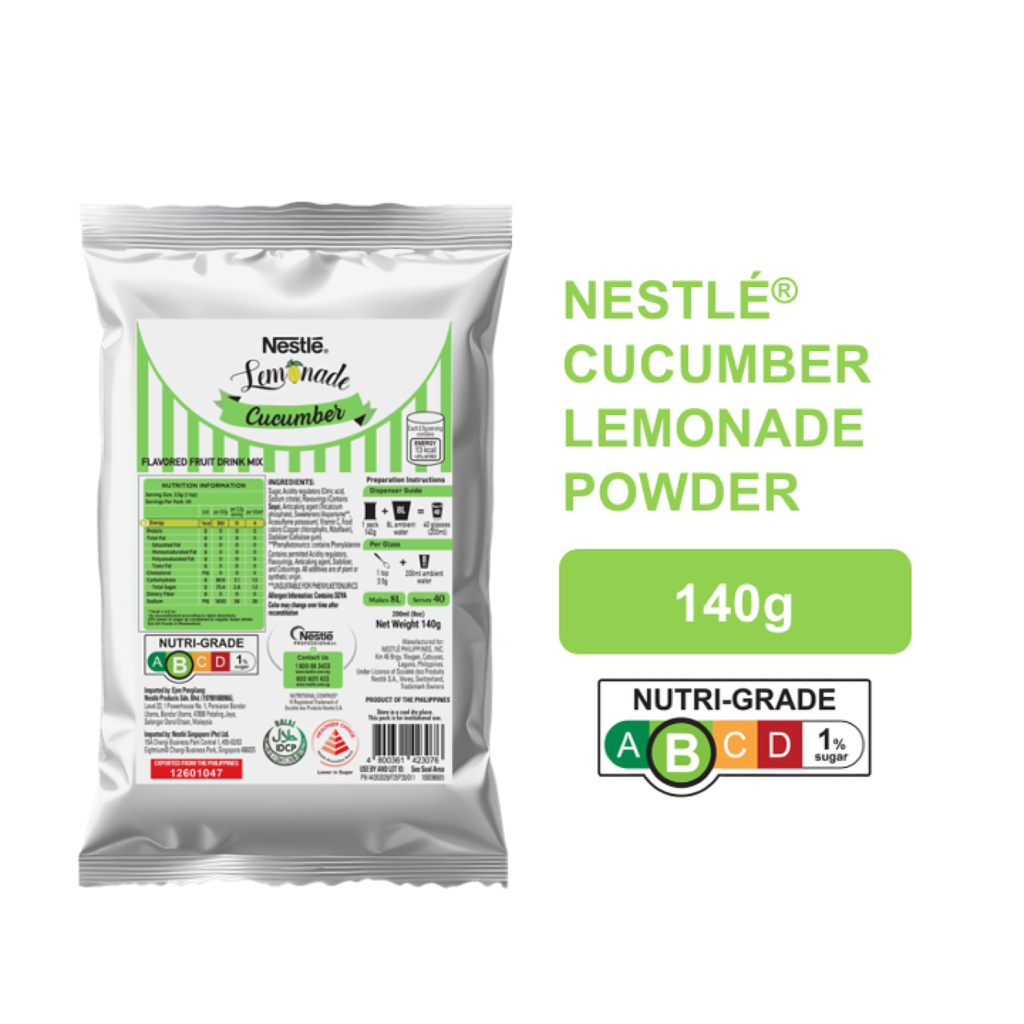 NESTLÉ® Cucumber Lemonade Powder -140g