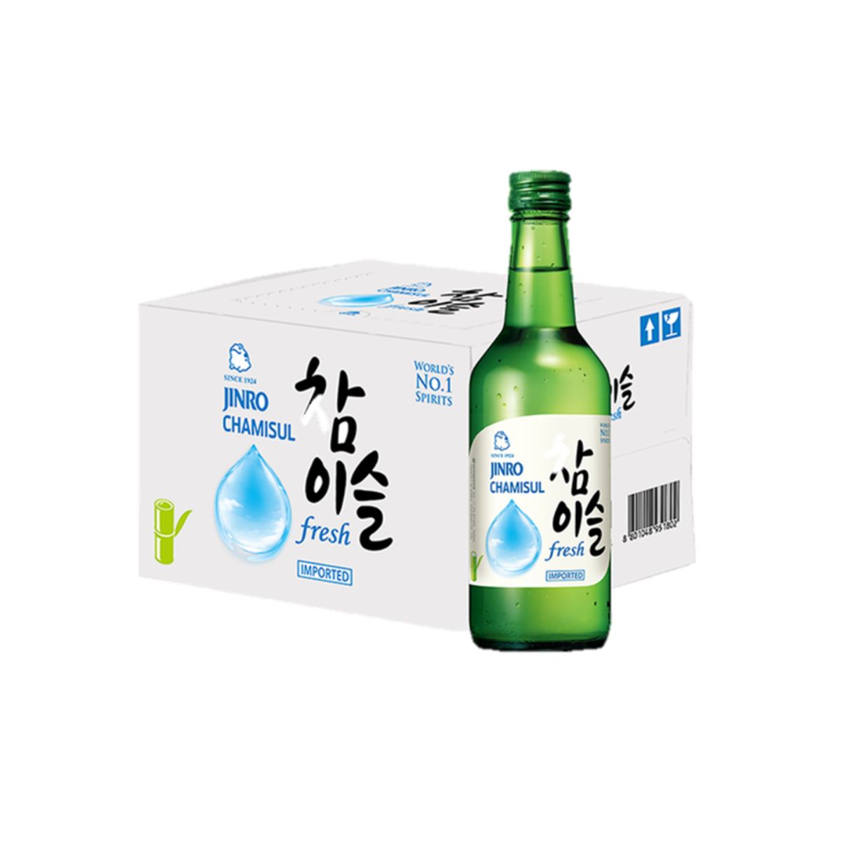 Jinro Chamisul Fresh Soju (20 X 360ml)
