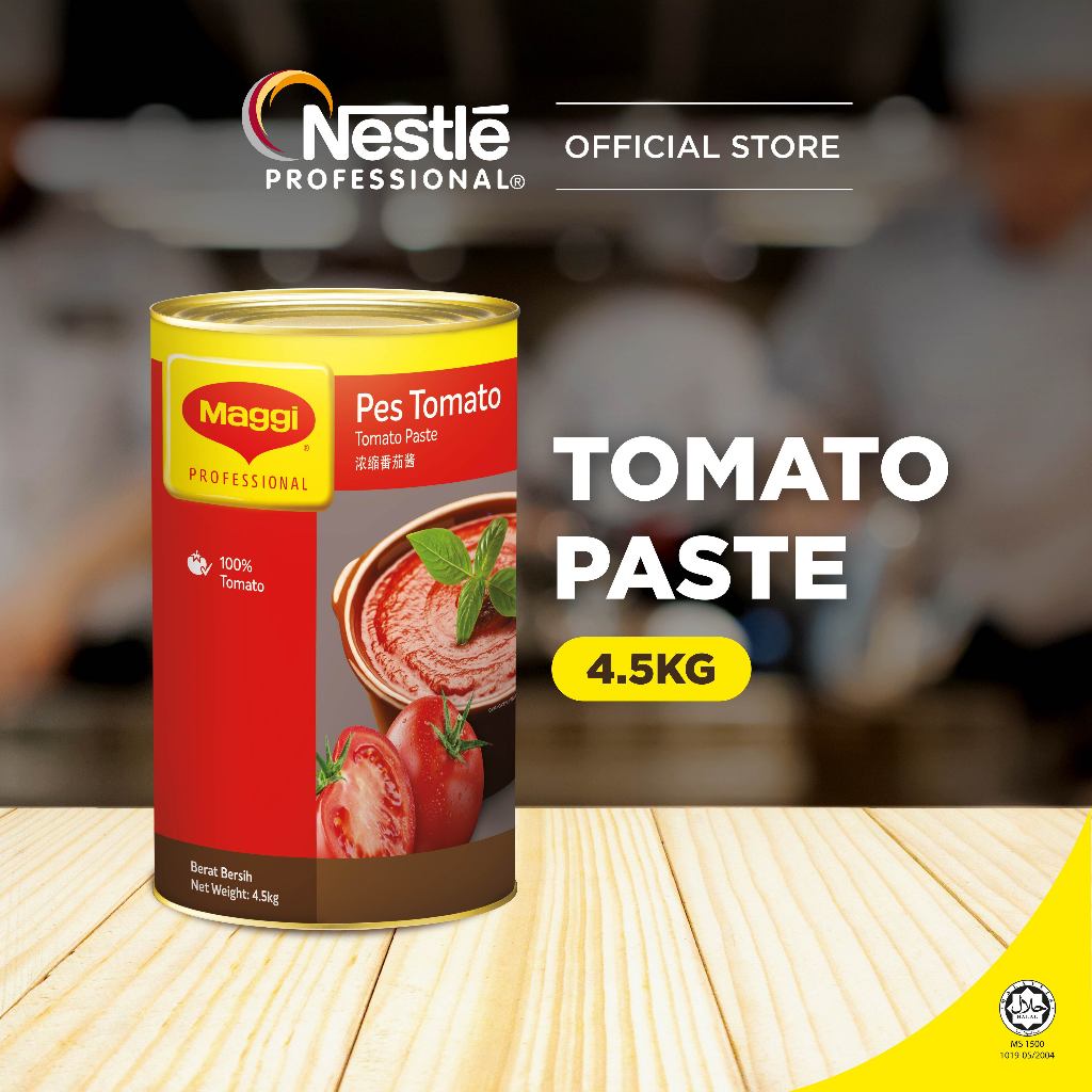 [PREORDER] MAGGI® Tomato Paste Pes Tomato 4.5kg x 6 Cans (Carton)