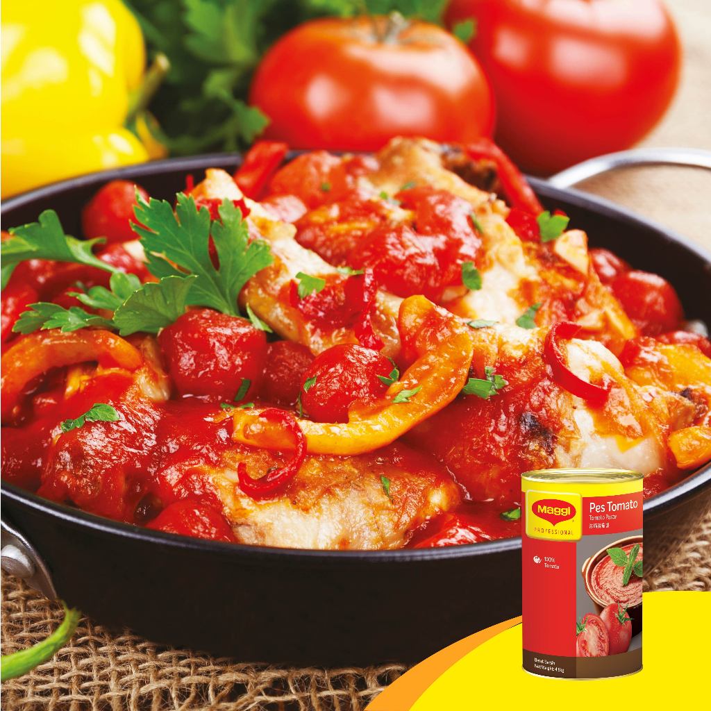 [PREORDER] MAGGI® Tomato Paste Pes Tomato 4.5kg x 6 Cans (Carton)