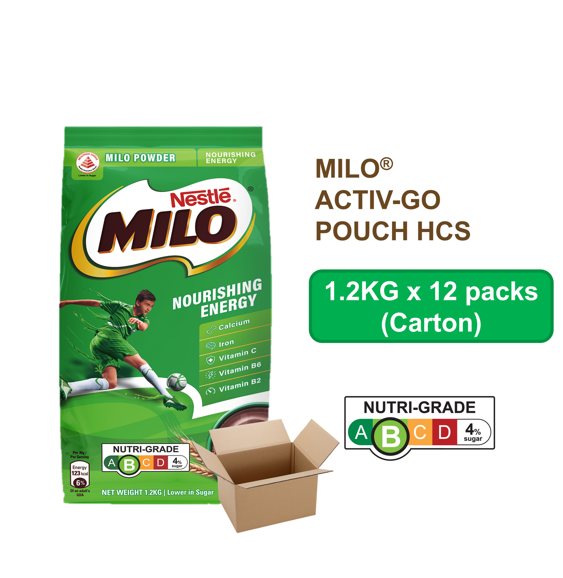 MILO Activ-Go Pouch HCS 1.2kg