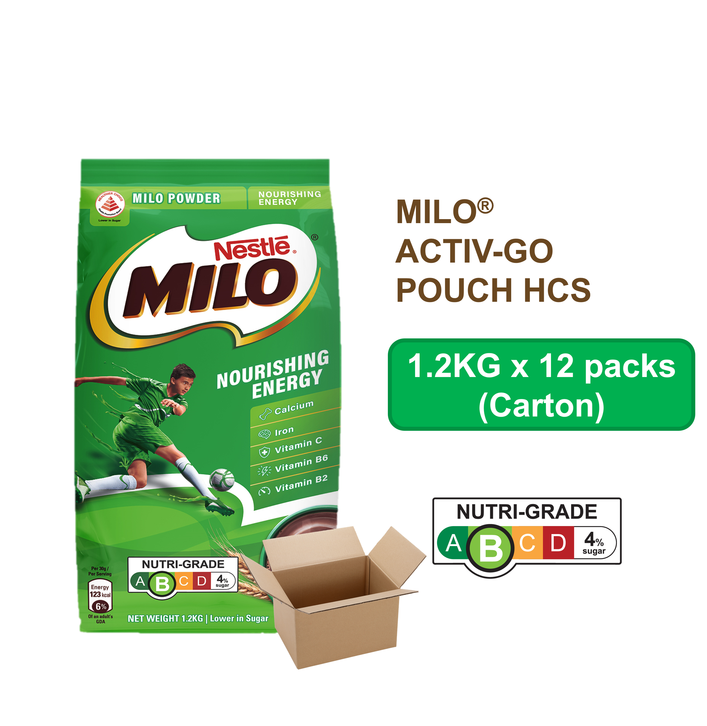 MILO Activ-Go Pouch HCS 1.2kg