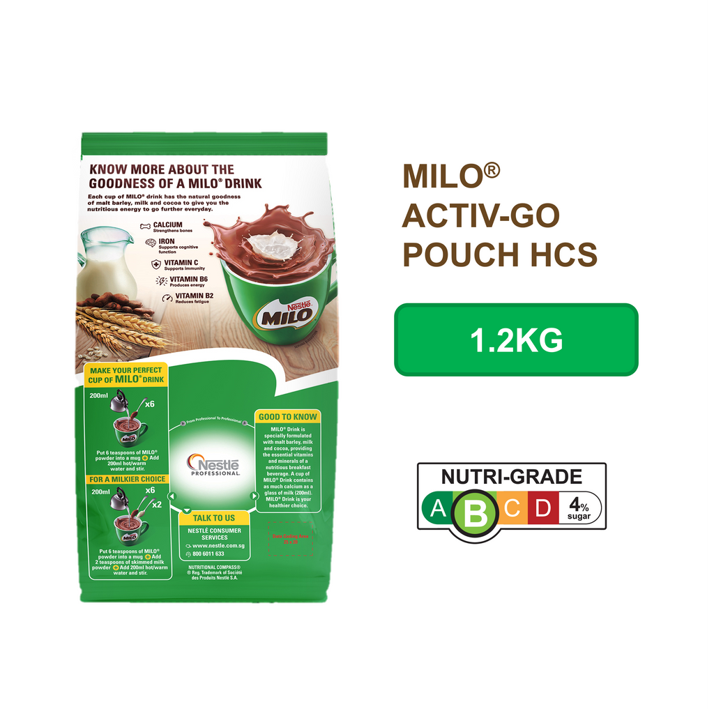 MILO Activ-Go Pouch HCS 1.2kg