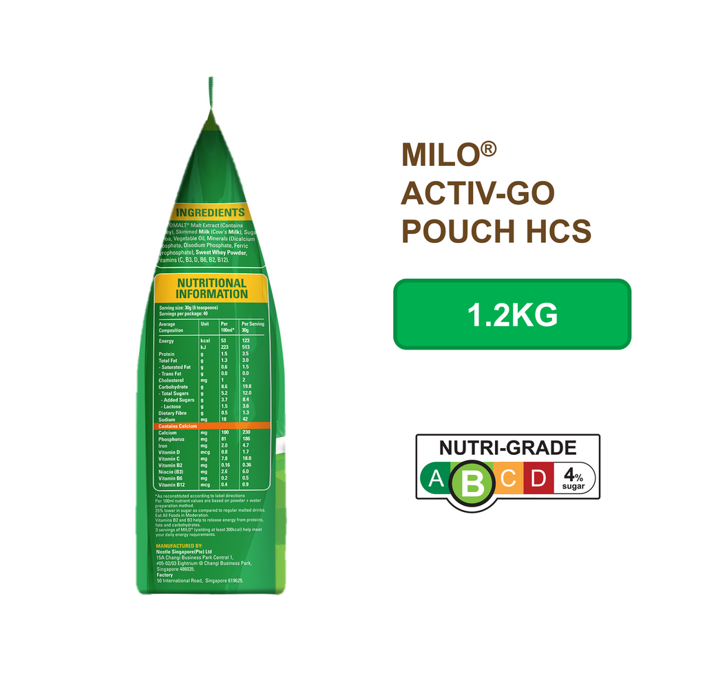 MILO Activ-Go Pouch HCS 1.2kg