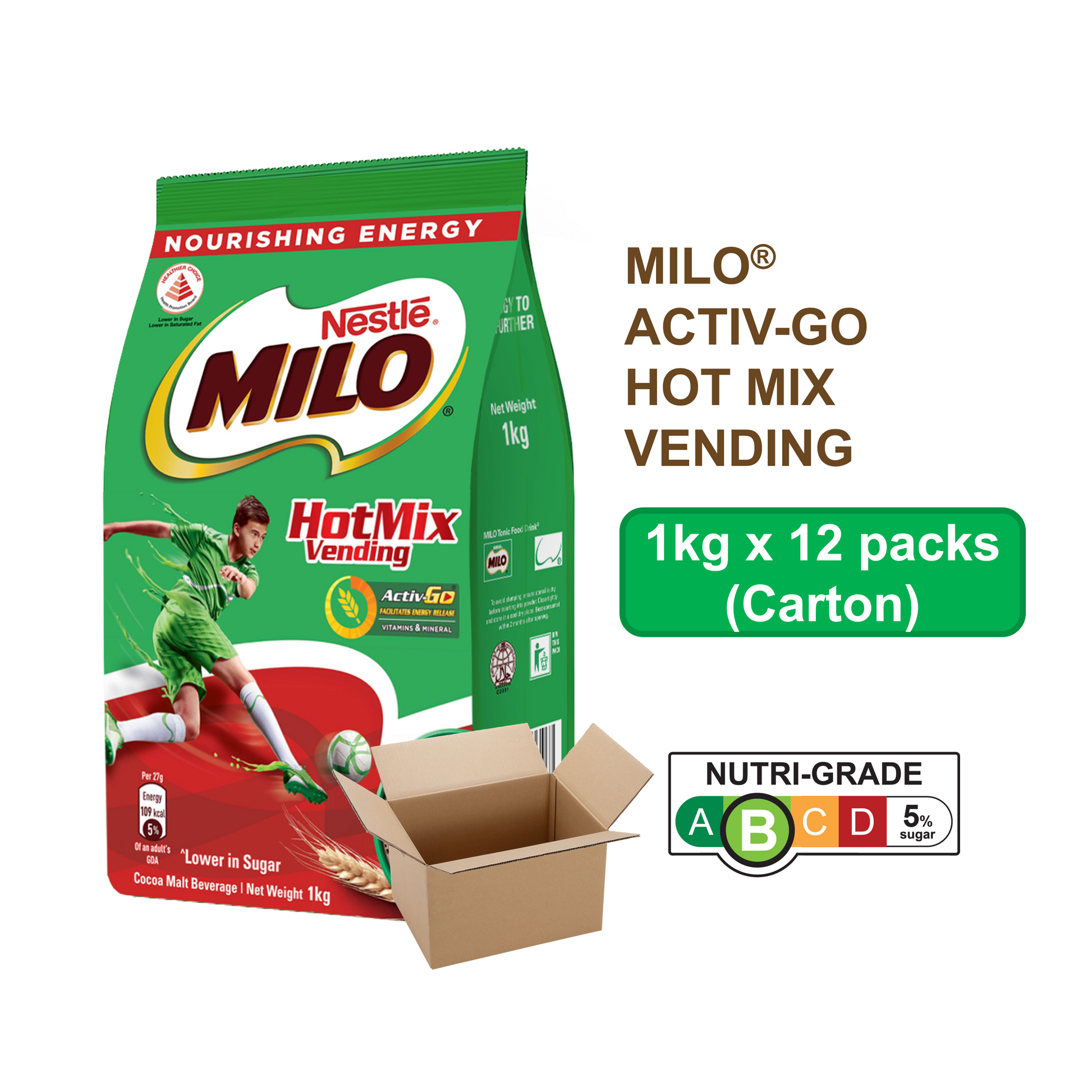 MILO ACTIV-GO Hot Mix Vending - 1kg