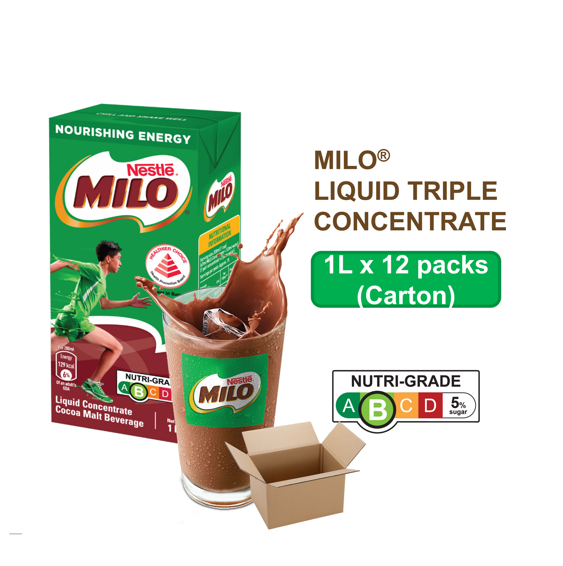 MILO Liquid Triple Concentrate - 1L