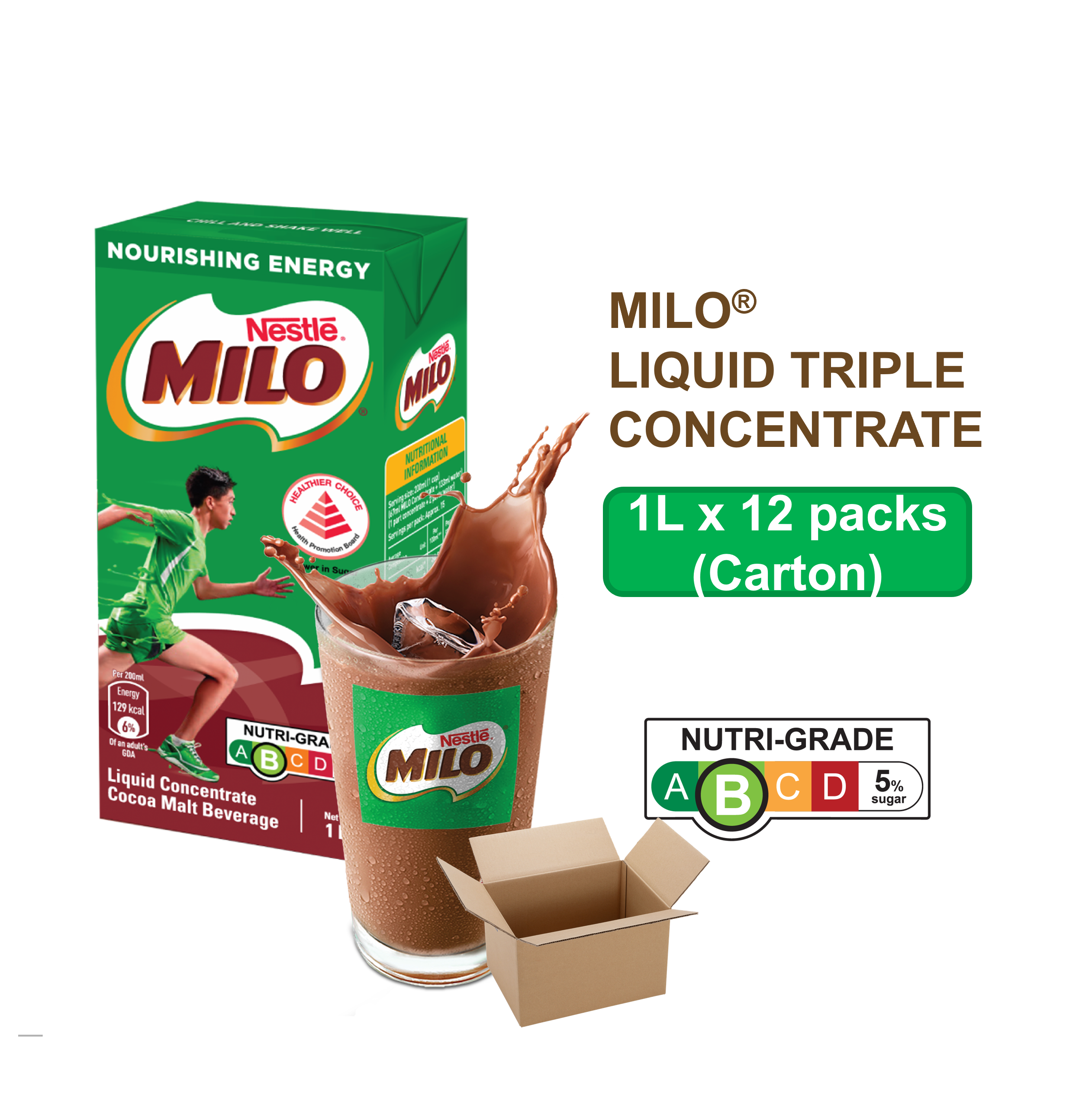 MILO Liquid Triple Concentrate - 1L