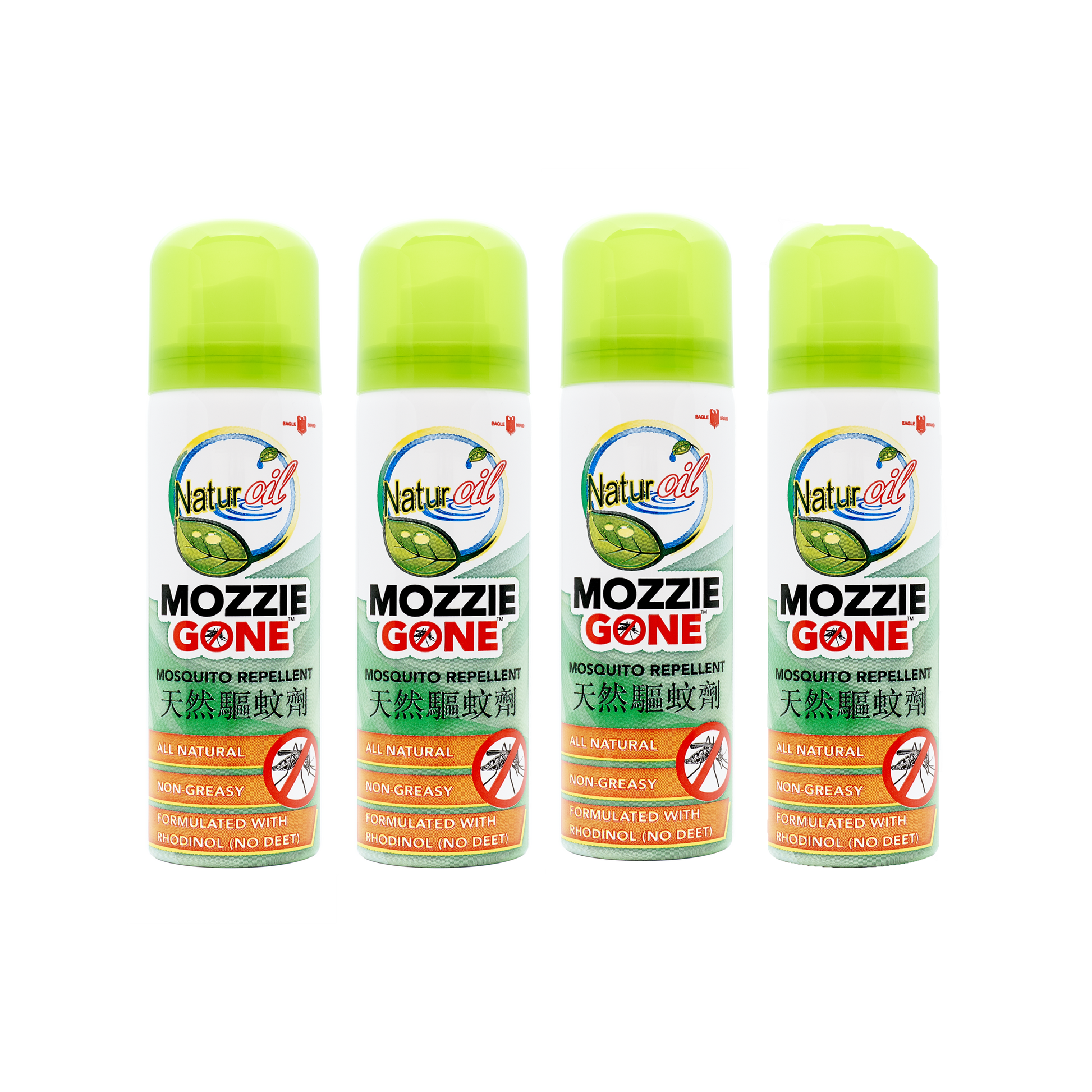 Eagle Brand Naturoil MozzieGone Mosquito Repellent Spray 70ml