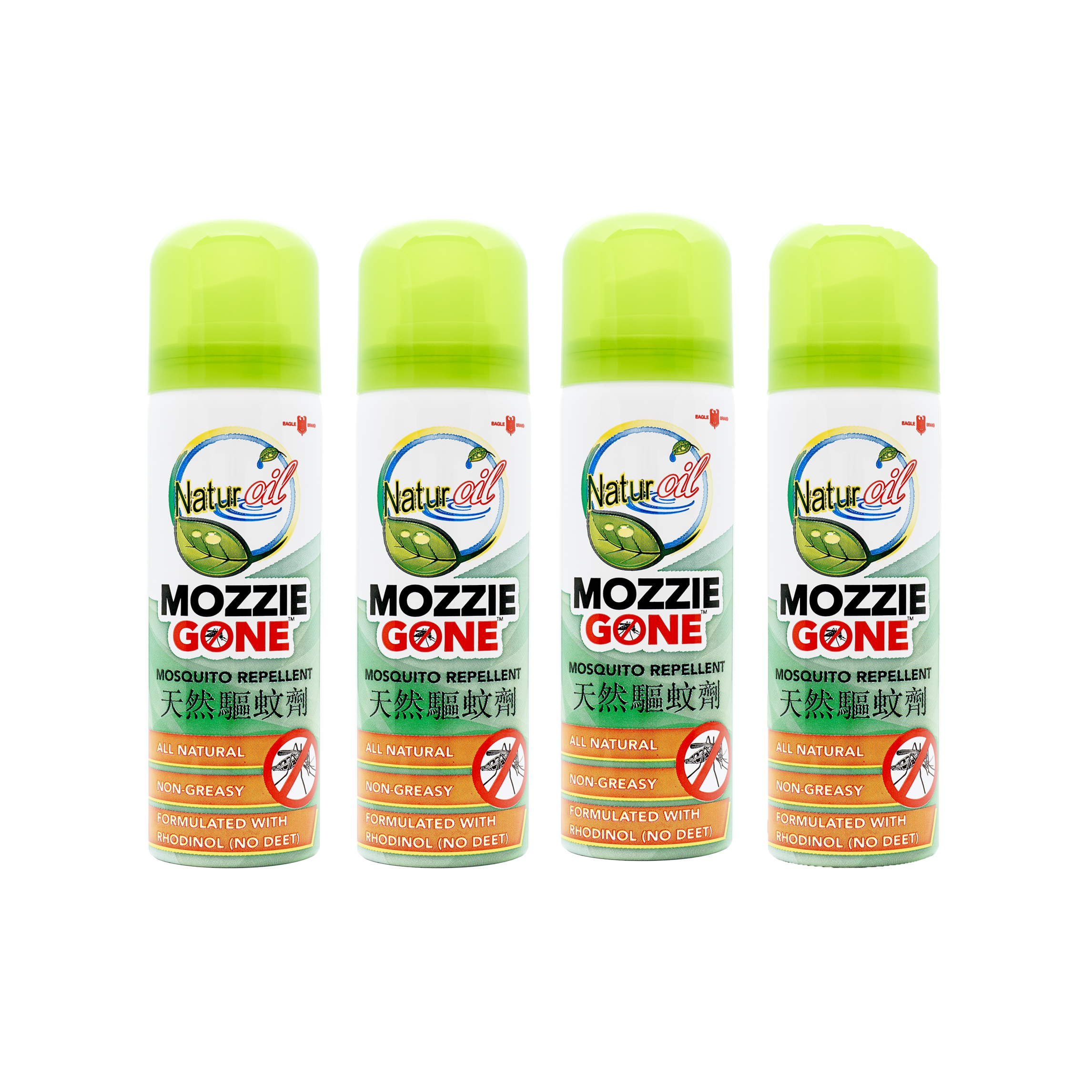 Eagle Brand Naturoil MozzieGone Mosquito Repellent Spray 70ml