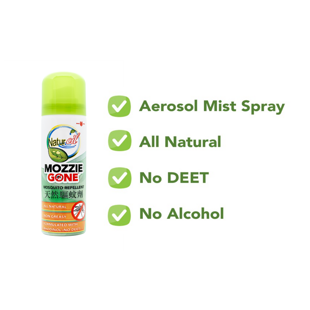 Eagle Brand Naturoil MozzieGone Mosquito Repellent Spray 70ml