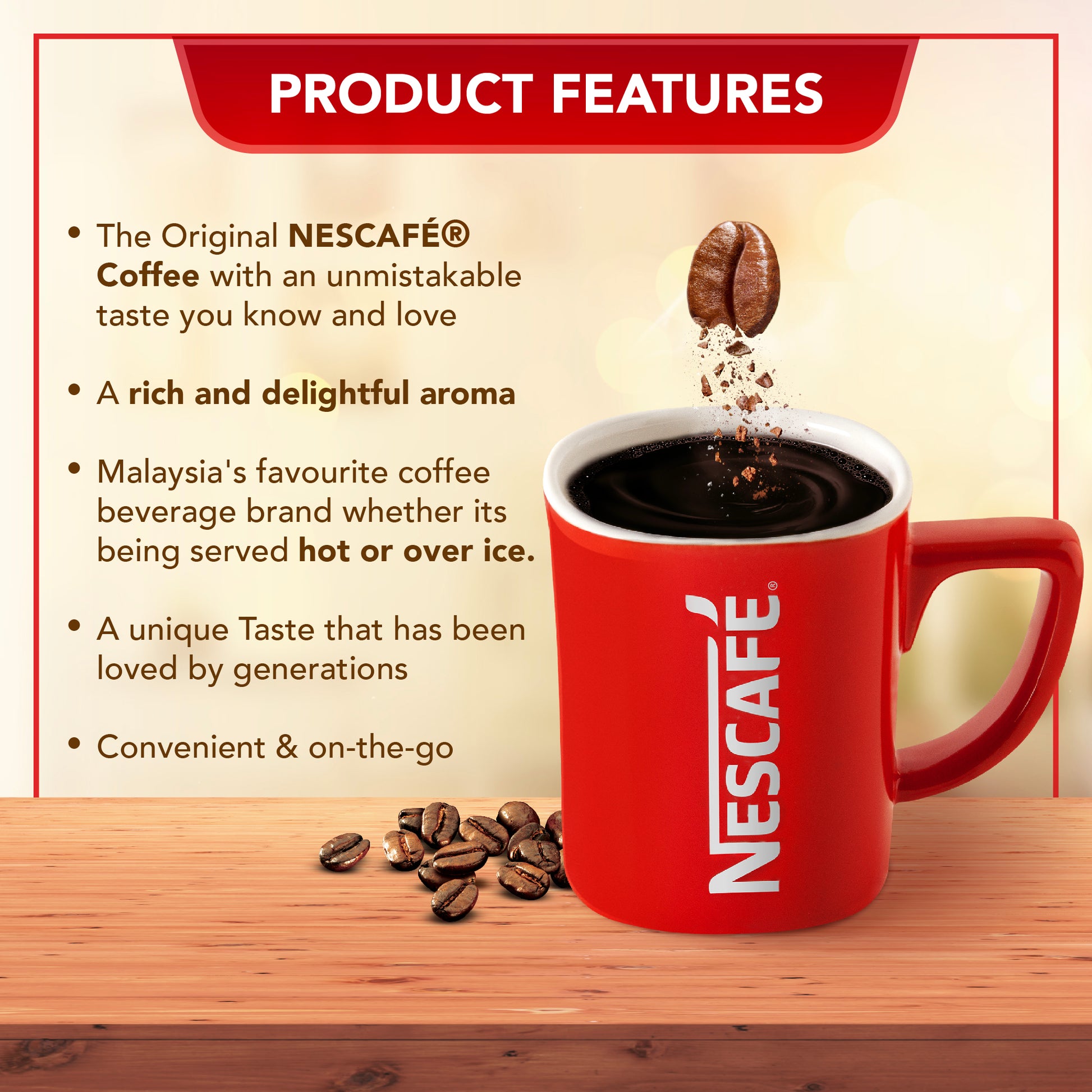 NESCAFE Classic Sticks - 2g x 480 Sticks