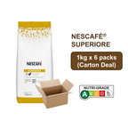 NESCAFE Superiore 100% Arabica Roasted Whole Beans 1kg x 6 Packs
