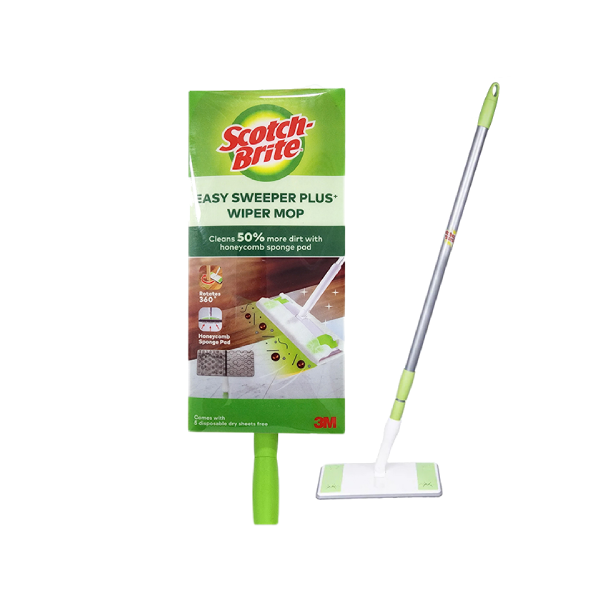 3M Scotch-Brite Easy Sweeper Plus Paper Wiper Mop