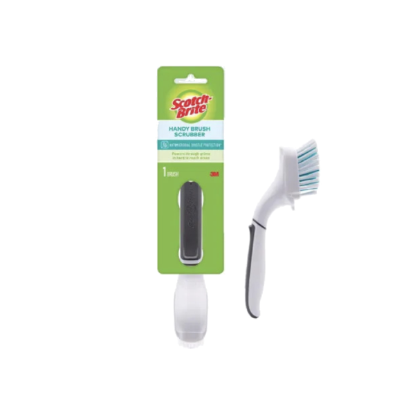3M Scotch-Brite Handy Brush Scrubber, Nylon Bristles